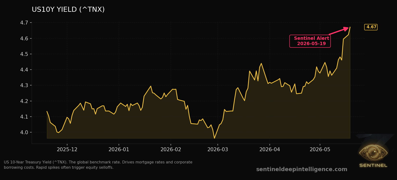 Us10Y Yield chart
